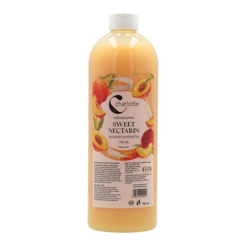 Charlotte szappan sweet nektarin 750 ml