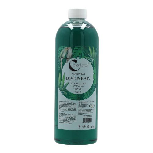 Charlotte szappan love&rain 750 ml