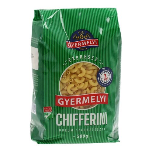 Gyermelyi expressz tészta chifferi. 500g
