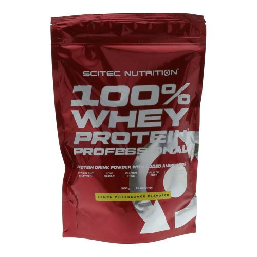 Scitec Nutrition 100% Whey Protein citrom-sajt 500 g