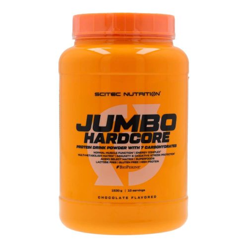 Scitec Nutrition Jumbo Hardcore por csokoládé 1530 g