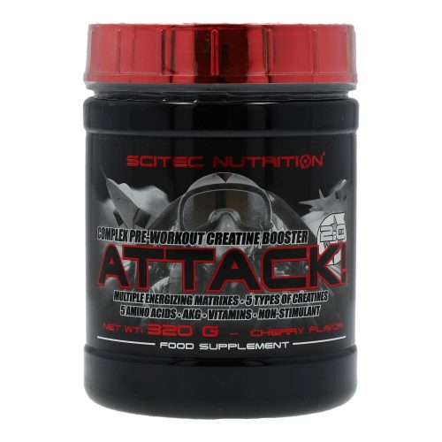 Scitec Nutrition Attack 2.0 por cseresznye 320 g