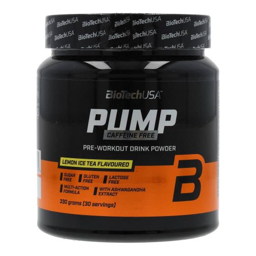 BioTechUSA pump caffeine italpor, citrom, 330g