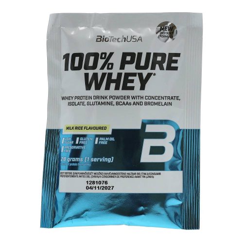 BioTechUSA 100% pure whey tejberizs 28g