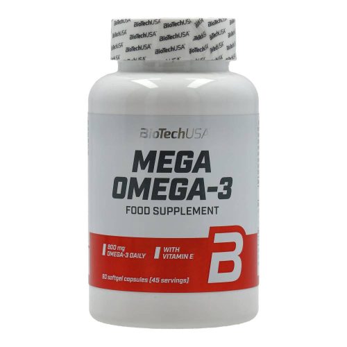 BioTechUSA mega omega-3 kapszula 90 db