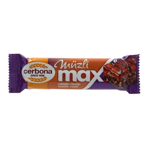 Cerbona müzliszelet max csoki-karam. 30g