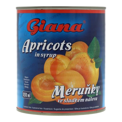 Giana sárgabarack 850ml