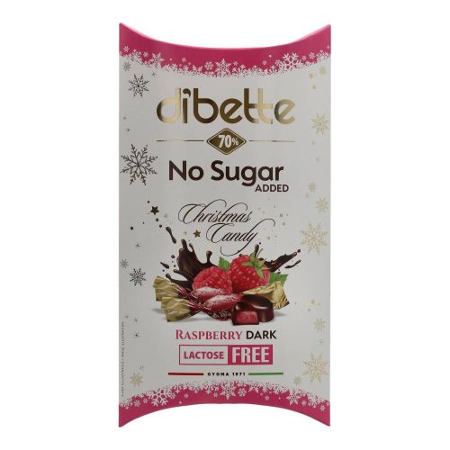 Dibette szaloncukor málna-étcsoki 220g