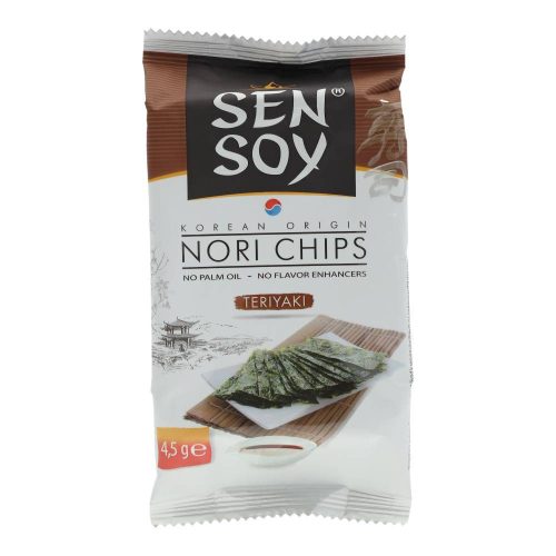 Sen soy nori chips teriyaki gm