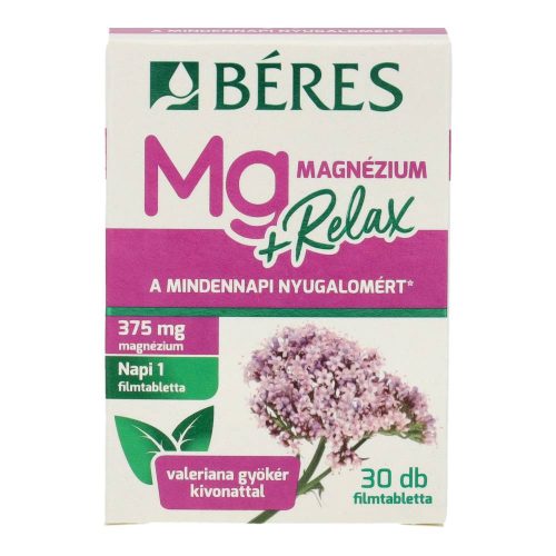 Béres magnézium relax 30 db