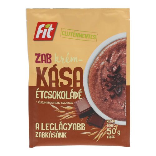 Fit zab krémkása étcsoki gluténmentes 50g