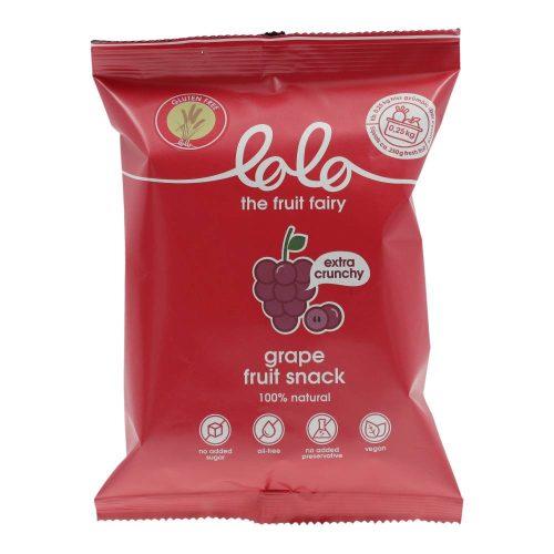 Lolo szárított szőlő snack 25g