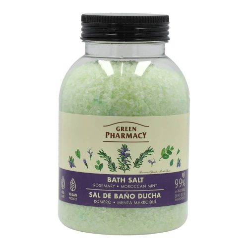Green Pharmacy fürdősó rozmaring és menta (1000 g)