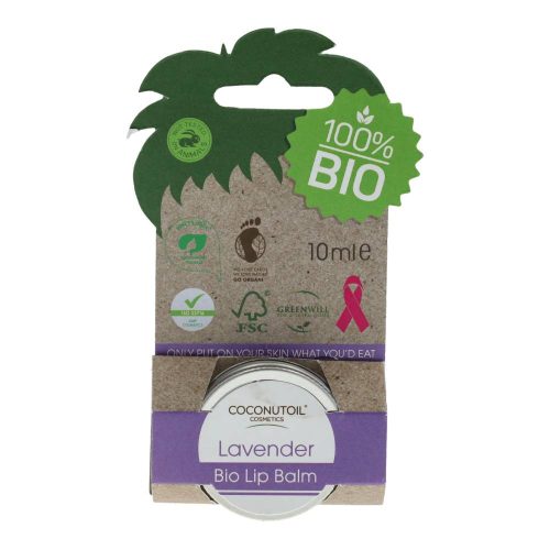 Coconutoil bio ajakbalzsam levendula