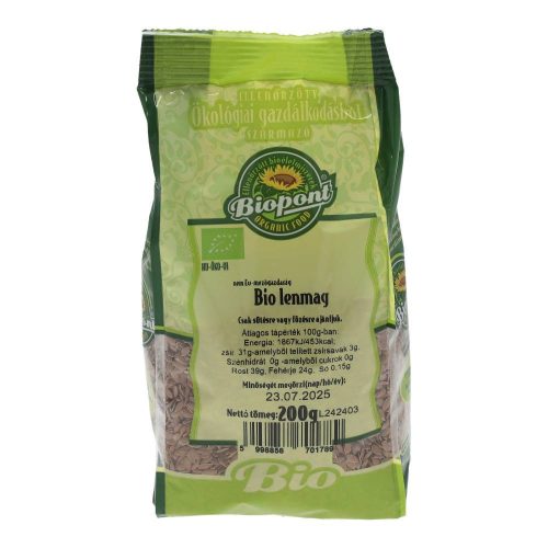 Biopont bio lenmag 200g