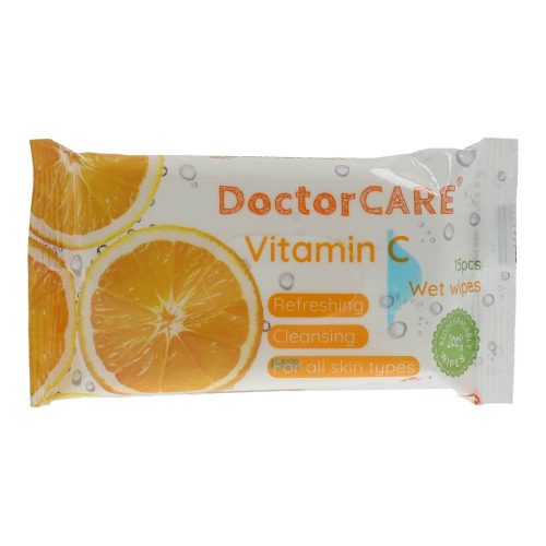 Doctorcare nedves törlőkendő c-vitamin