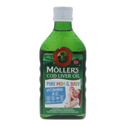 Möllers tőkehalmáj olaj mom-baby 250 ml
