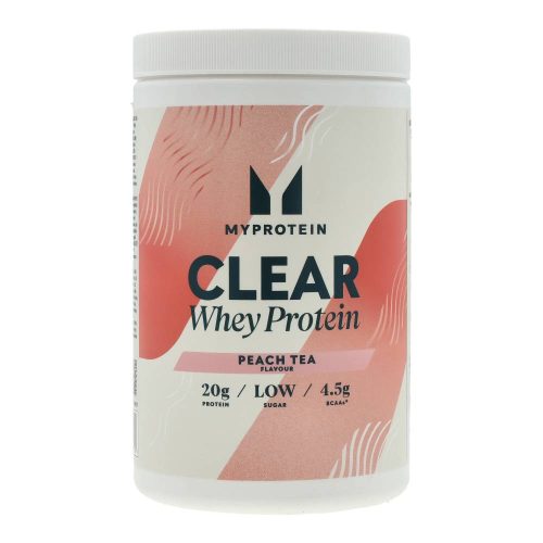 Myprotein clear whey peach tea