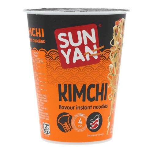 Sun yan cup instantant tészta kimchi 65g