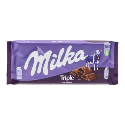 Milka csokoládé tripla-csokis 90g