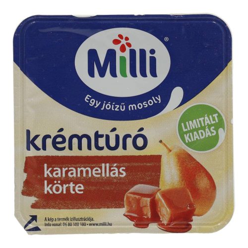 Milli krémtúró karamell-körte 90g 35n