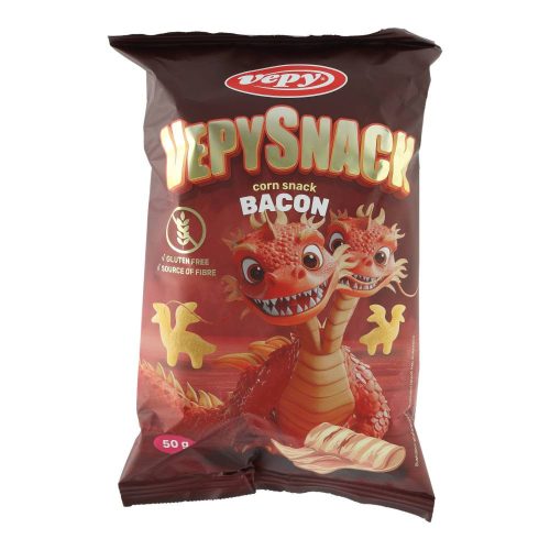 Vepy kukorica snack bacon gluténmentes 50g