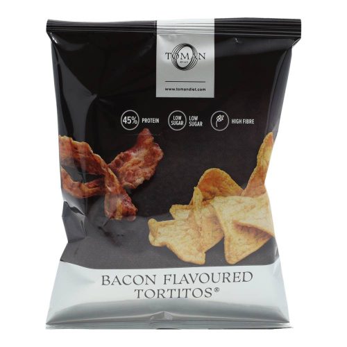 Toman szójachips bacon 30g