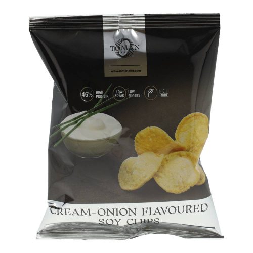 Toman szójachips tejföl-hagyma 30g