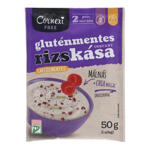 Cornexi rizskása málna-chia mag gluténmentes 50g