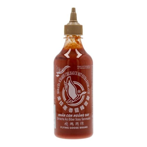 Flying goose sriracha szósz chili+fokh.