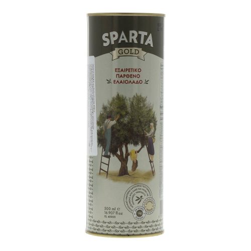 Sparta gold ol.olaj extra szűz tin 500ml