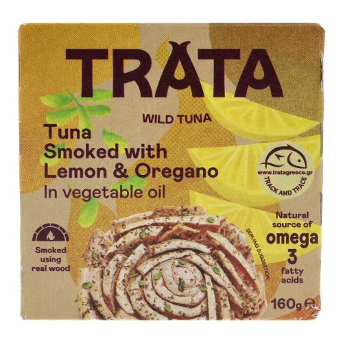Trata tonhal füstölt citrom+oregánó 160g
