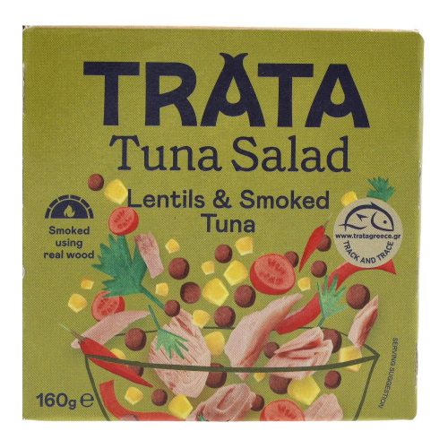 Trata tonhal füstölt saláta+lencse 160g