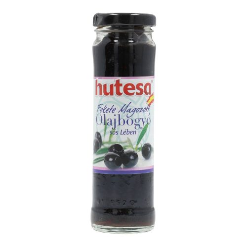 Hutesa olajbogyó-fekete magozott 140g