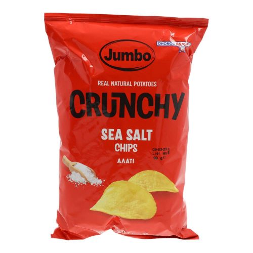 Jumbo crunchy chips classic sós 90g