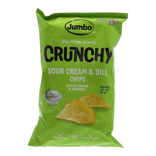 JUMBO CRUNCHY CHIPS TEJFÖL+KAPOR 90G 