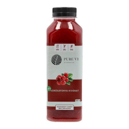 Pure vi kivonat vörösáfonya 500 ml