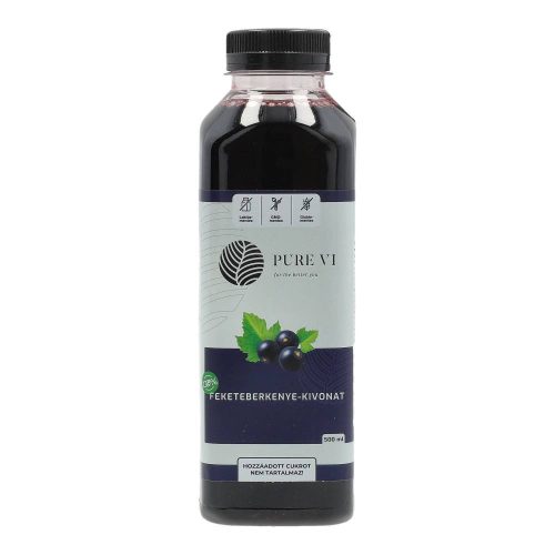 Pure vi kivonat feketeberkenye 500 ml