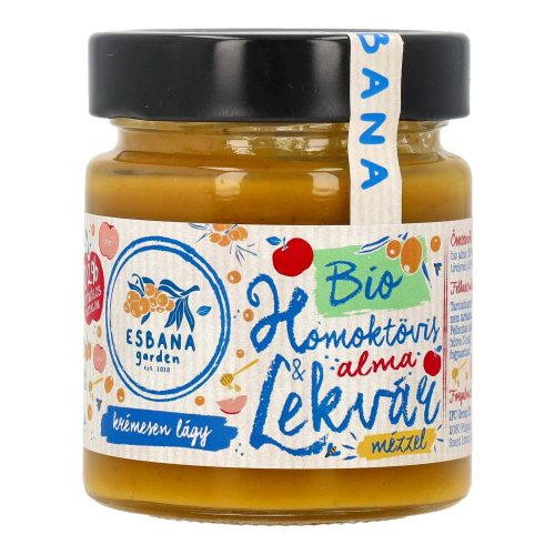 Esbana bio homoktövis lekvár alma