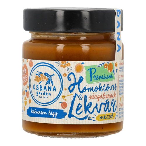 Esbana p homoktövis lekvár sárgabarack