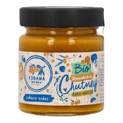 Esbana bio homoktövis chutney hárs méz