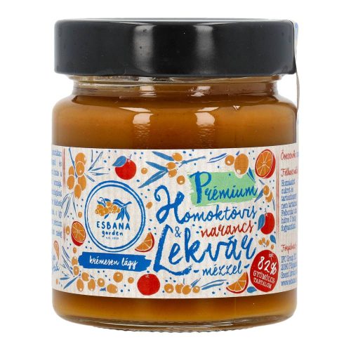 Esbena p homoktövis lekvár narancs