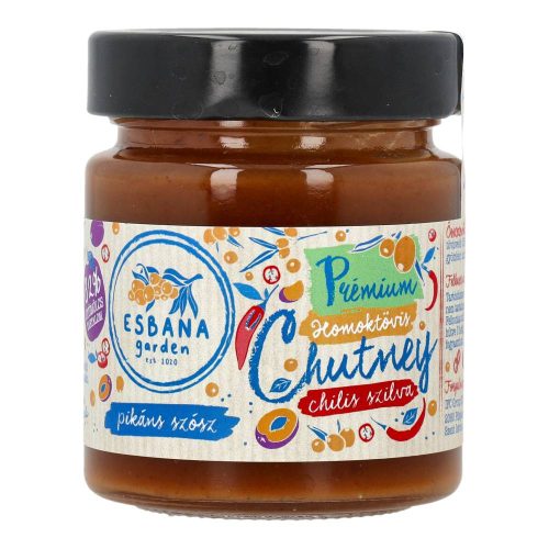 Esbana p homoktövis chutney chil szilva
