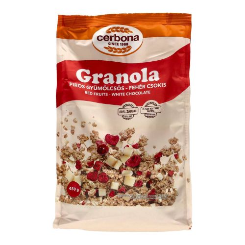 Cerbona granola piros gyüm.-f.csoki 450g