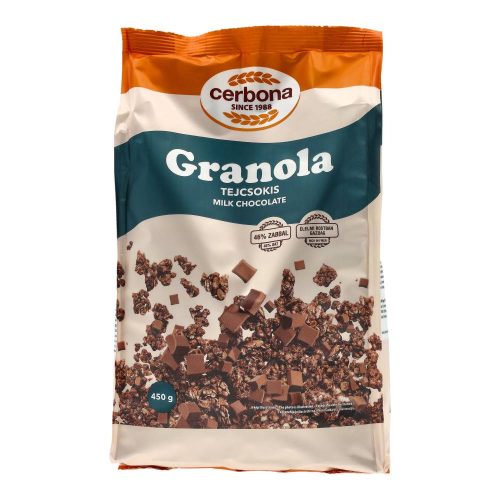 Cerbona granola tejcsoki 450g