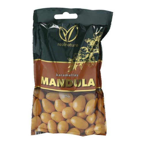 Real nature mandula karamella 75g