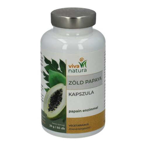 Viva natura zöld papaya kapszula 60 db