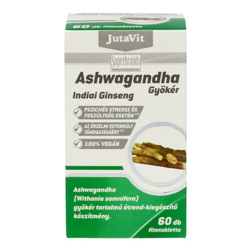 JUTAVIT ASHWAGANDHA GYÖKÉR TABLETTA 60DB