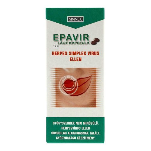Sinnex epavir herpes simplex vírus ellen
