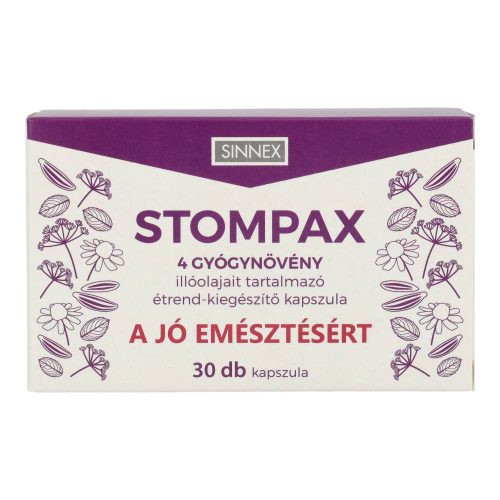 Sinnex stompax emésztést segítő kapszula